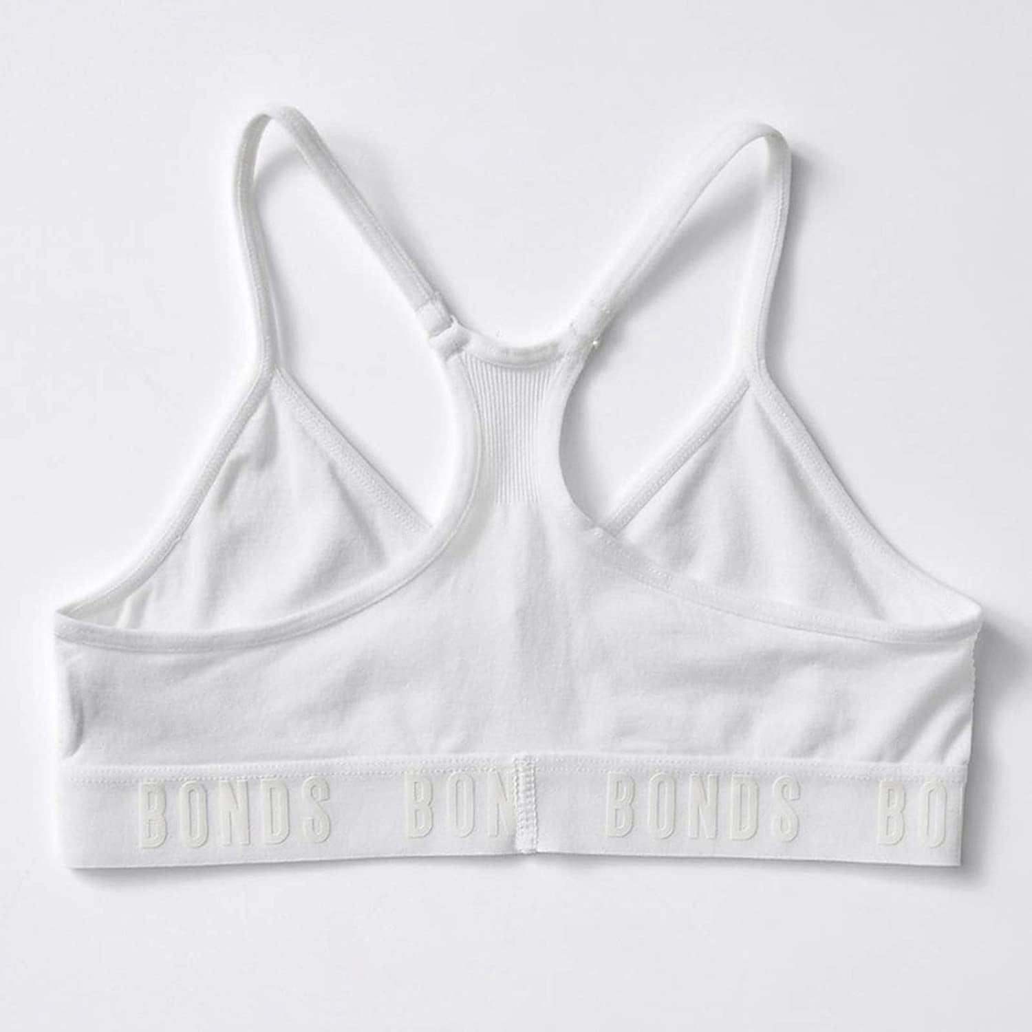 2 Pack Girls Kids Sports Seamfree Racer Back Super Stretchy Crop Top Bra